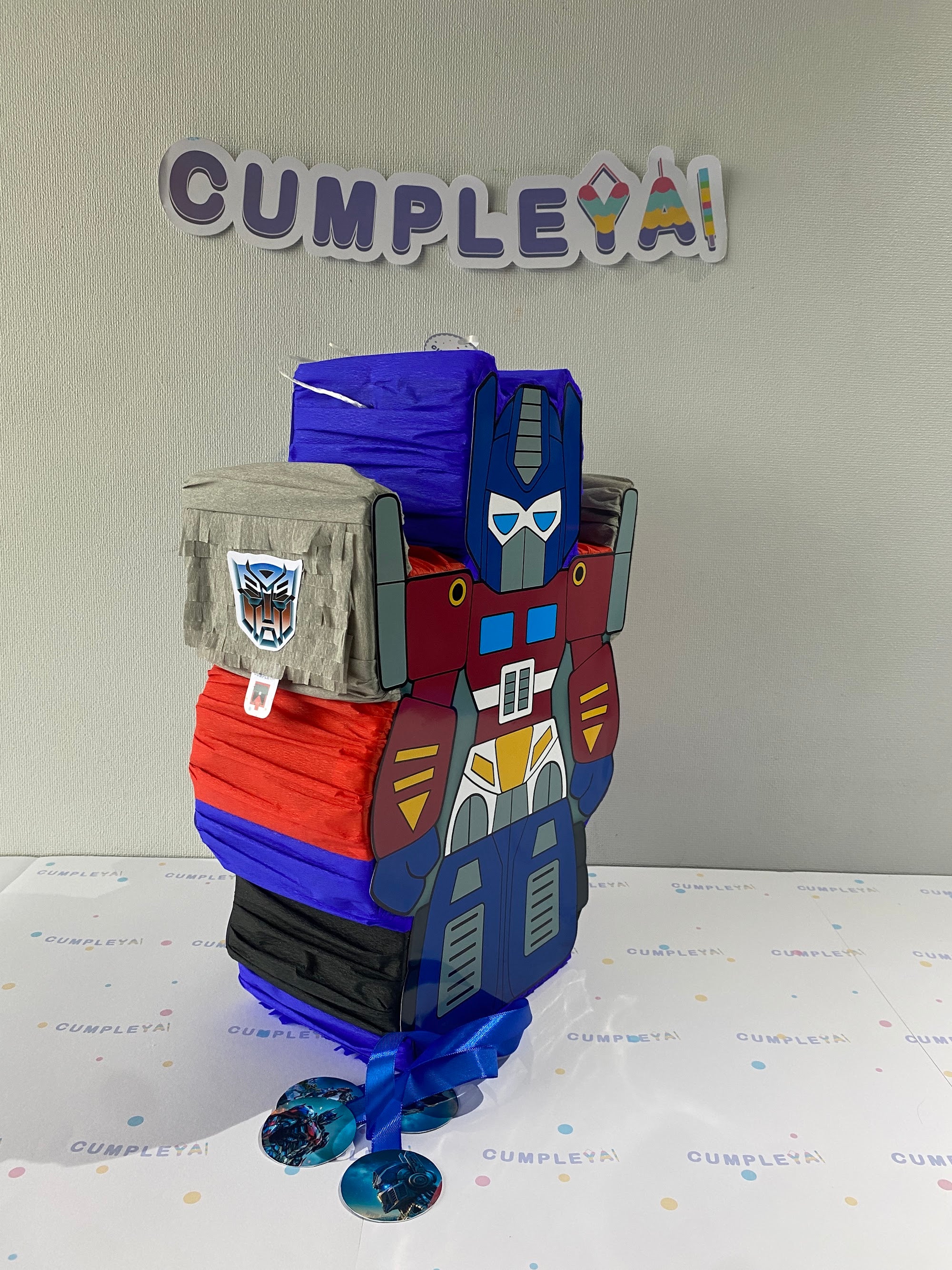 PIÑATA 40 CM TRANSFORMERS