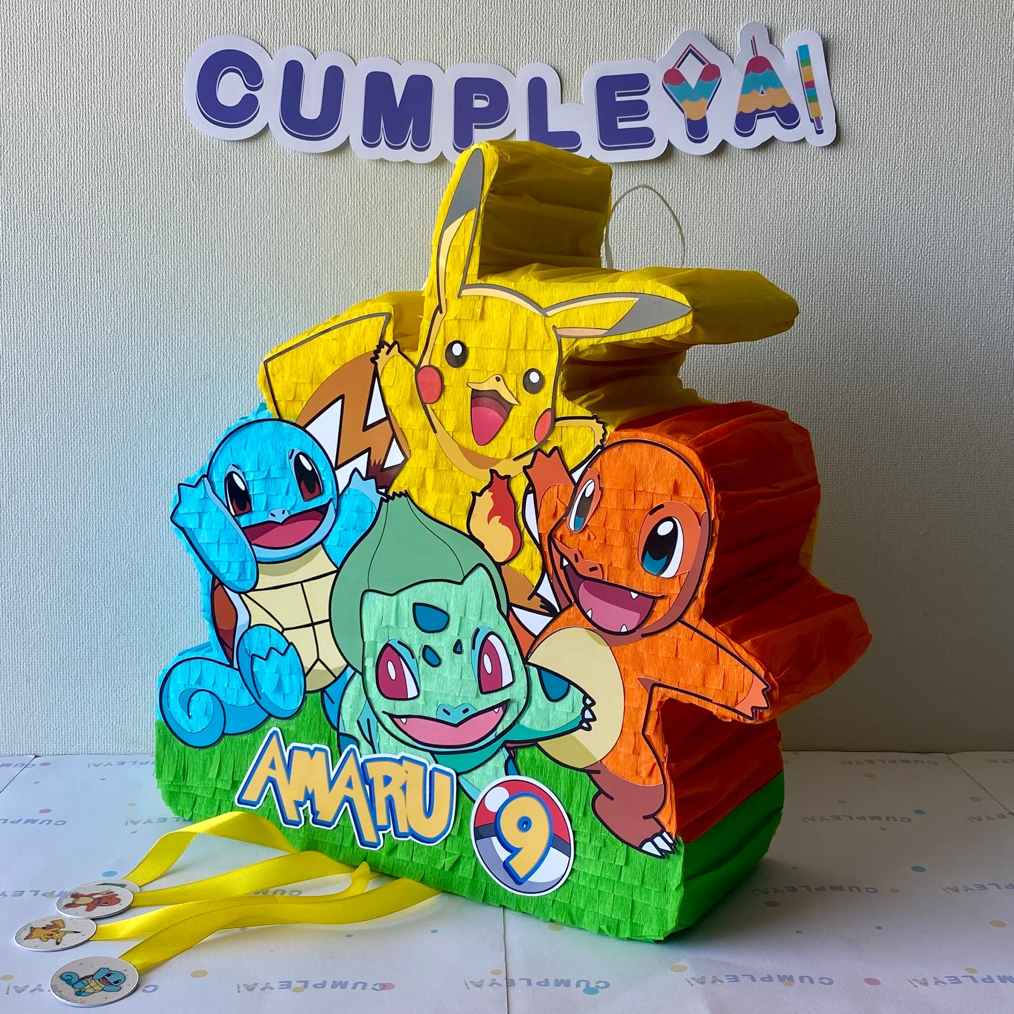 PIÑATA POKEMON 40CM PREMIUM