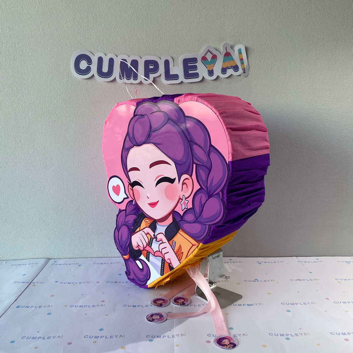 PIÑATA 40 CM RUMI DE KPOP DEMON