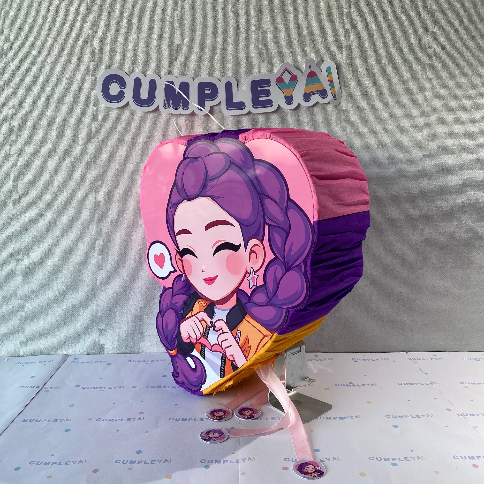 PIÑATA 40 CM RUMI DE KPOP DEMON