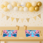 INDIVIDUALES DE PAPEL PACK 12U STITCH Y ANGELA
