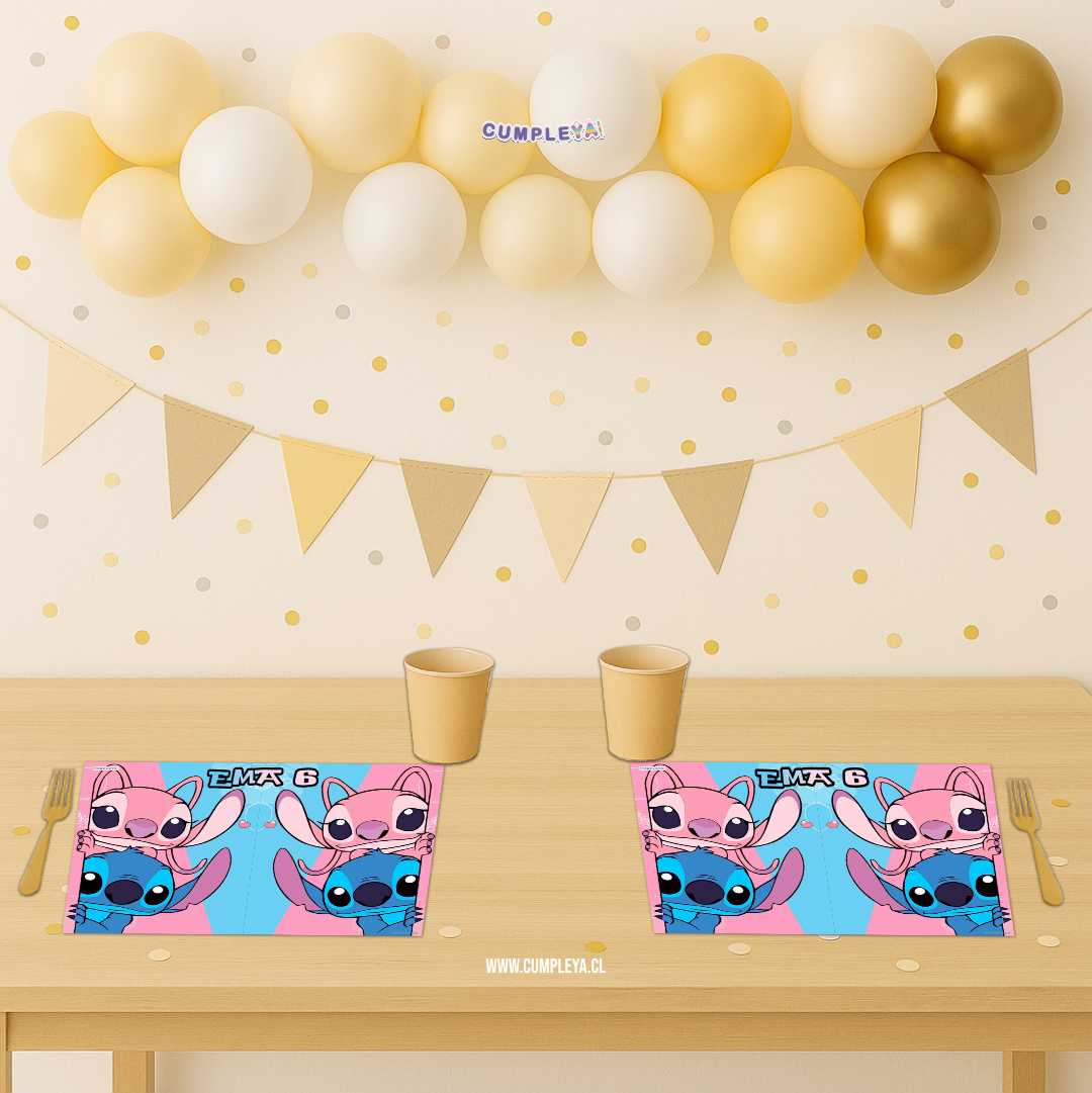 INDIVIDUALES STITCH Y ANGELA PAPEL BOND 21X30CM