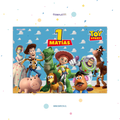 INDIVIDUALES DE PAPEL 12U TOYS STORY