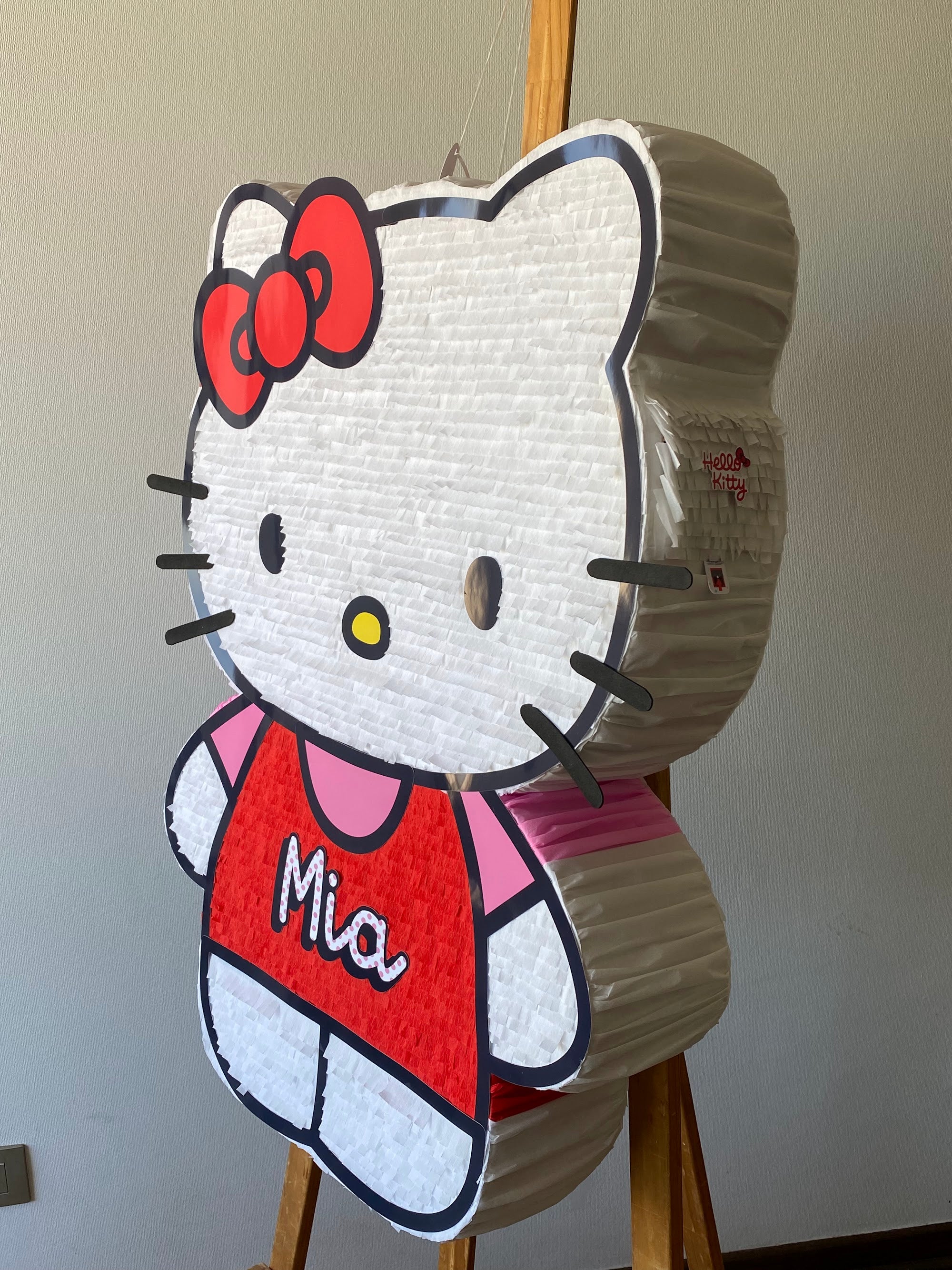 PIÑATA HELLO KITTY ROJO 60CM PREMIUM