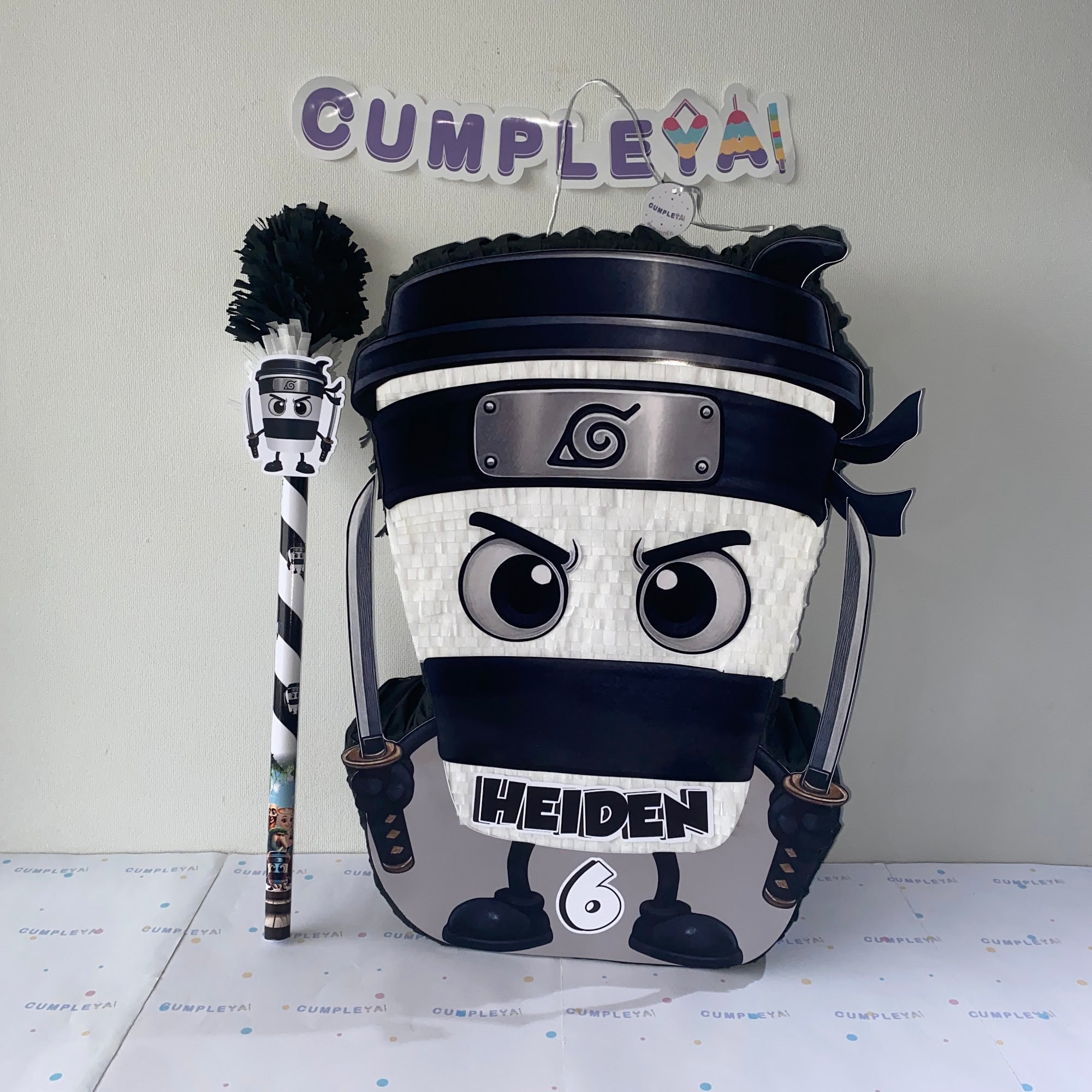 PIÑATA CAPUCHINO ASESINO 60CM PREMIUM