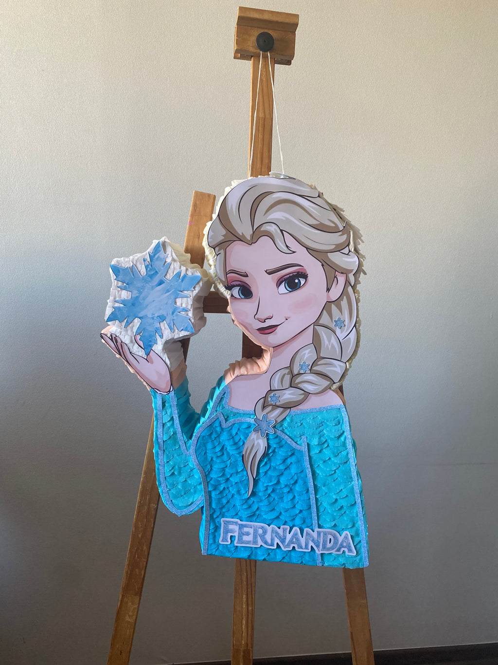 PIÑATA ELSA 60CM PREMIUM