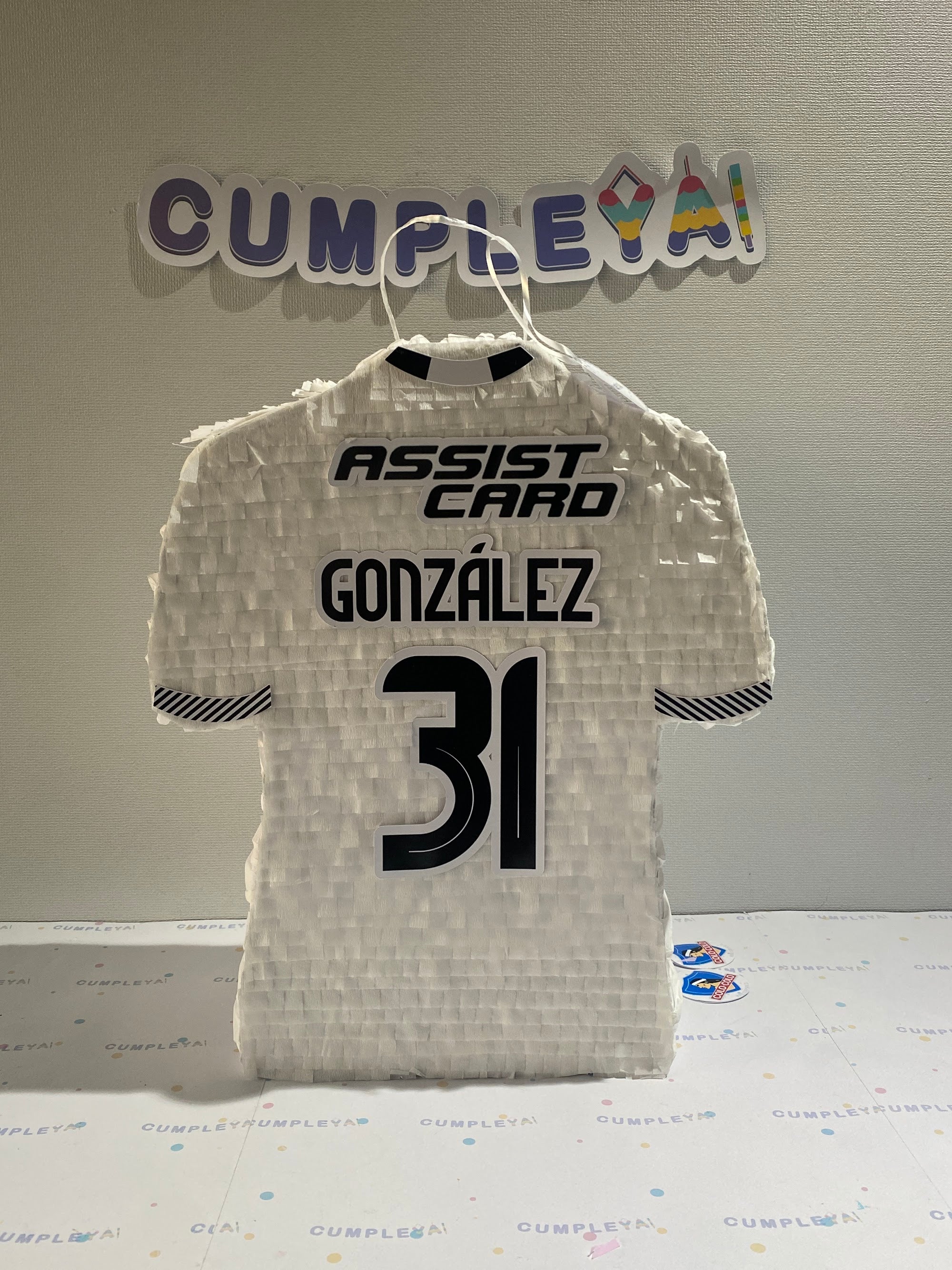PIÑATA CAMISA COLO COLO 40CM PREMIUM