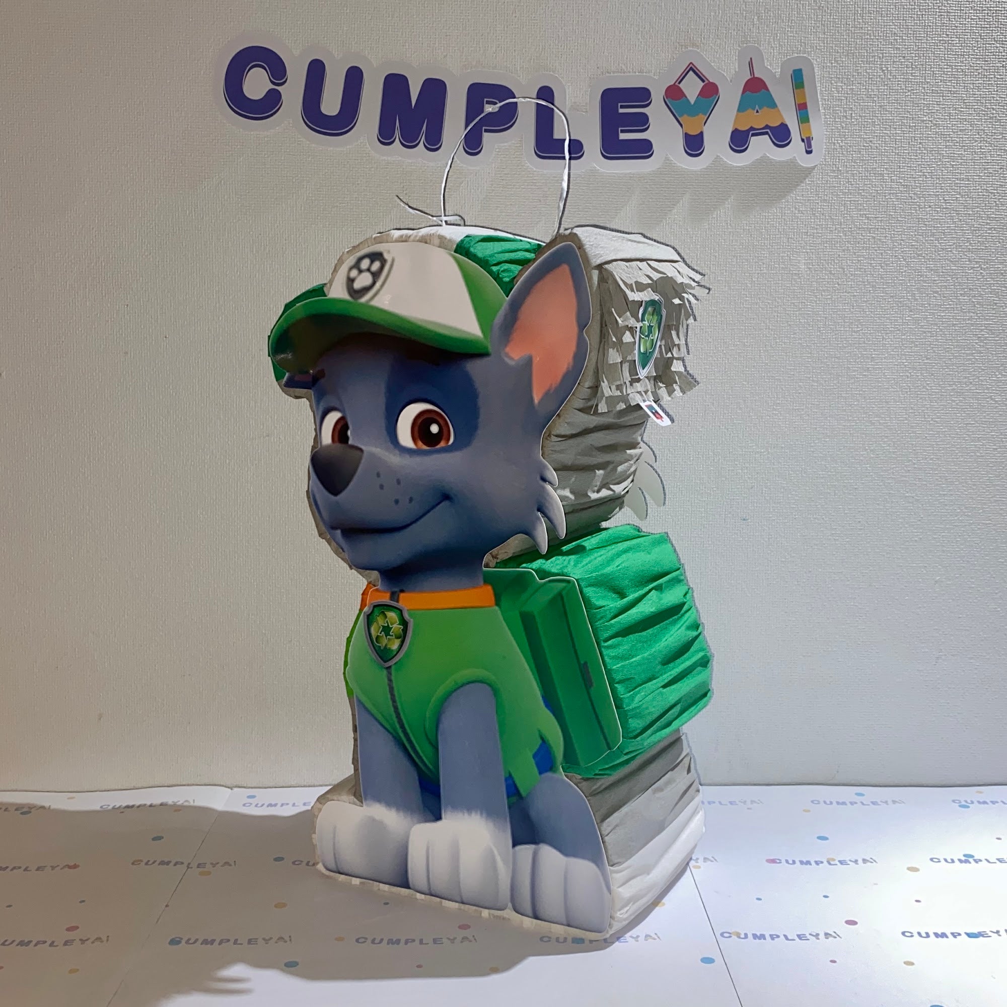 PIÑATA 40 CM ROCKY DE PAW PATROL