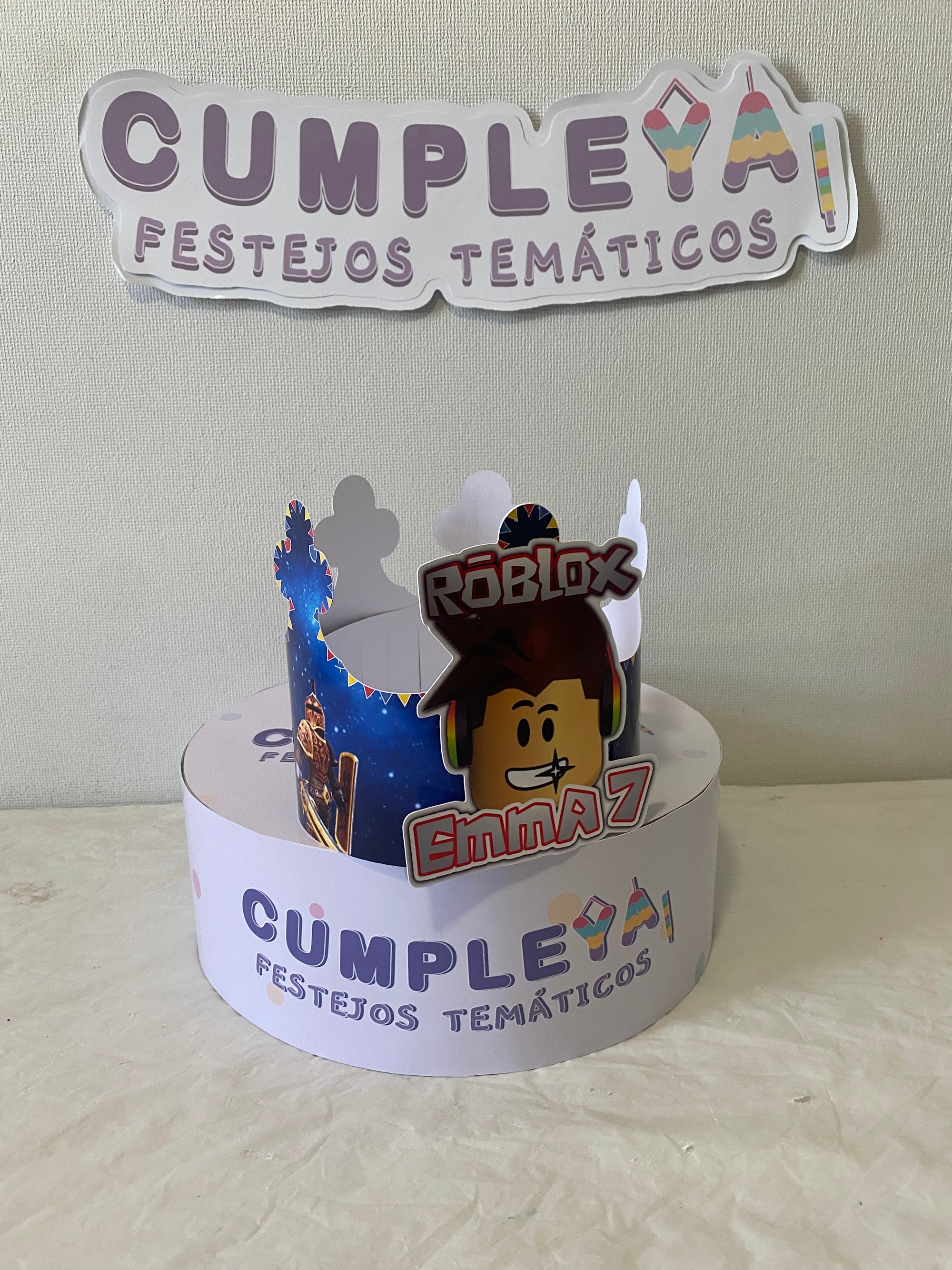 CORONA ROBLOX 62X14CM