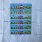 STICKER PARA BOTELLA 12 U PLIM PLIM