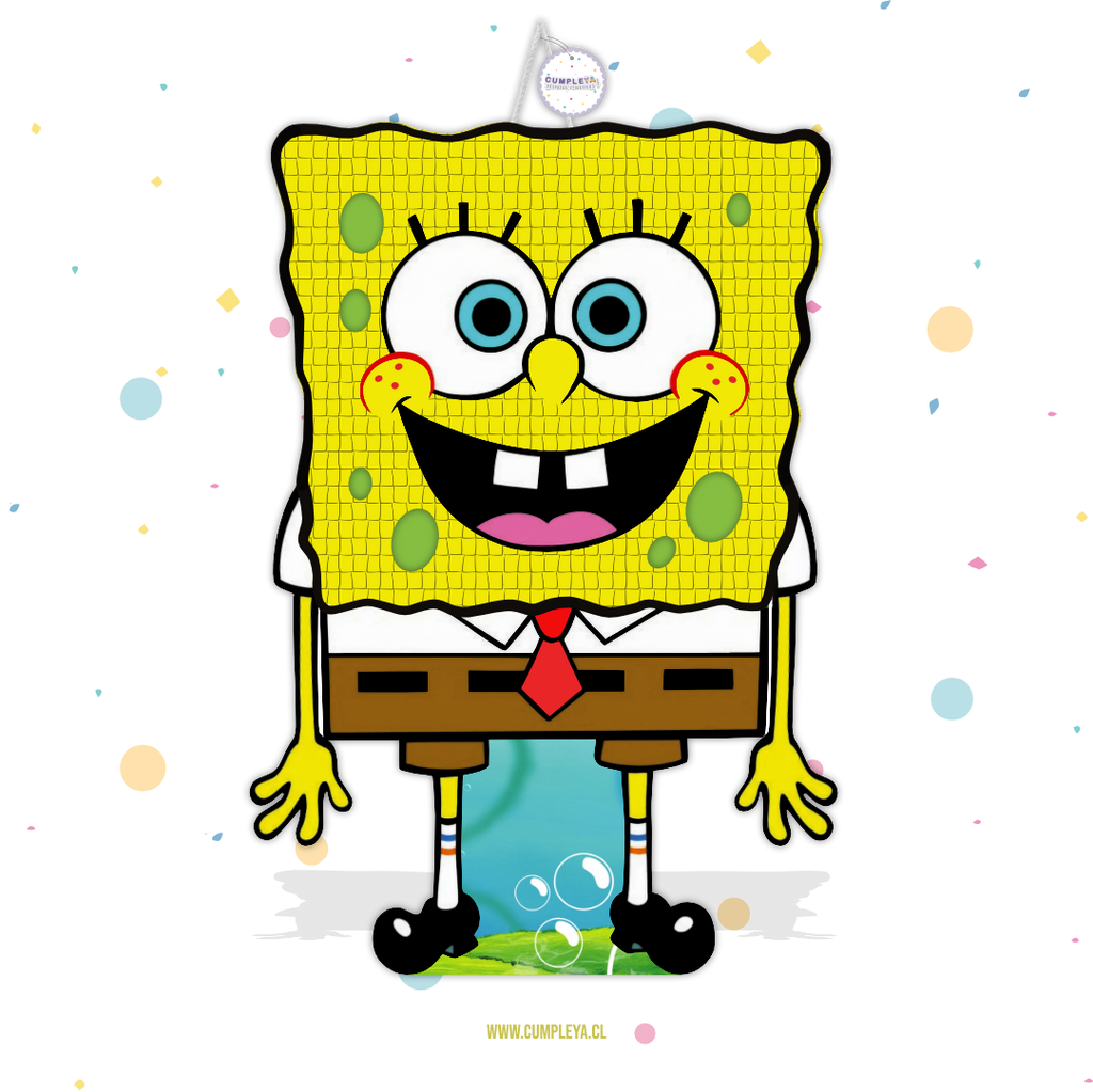 PIÑATA BOB ESPONJA 60CM PREMIUM