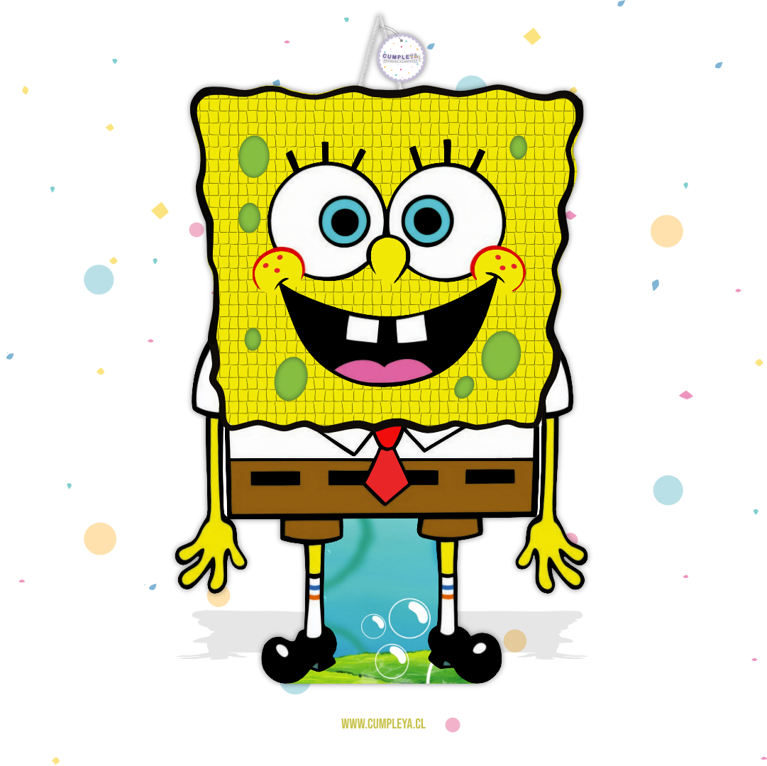 PIÑATA BOB ESPONJA 60CM PREMIUM