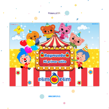 INDIVIDUALES DE PAPEL PACK 12U PLIM PLIM