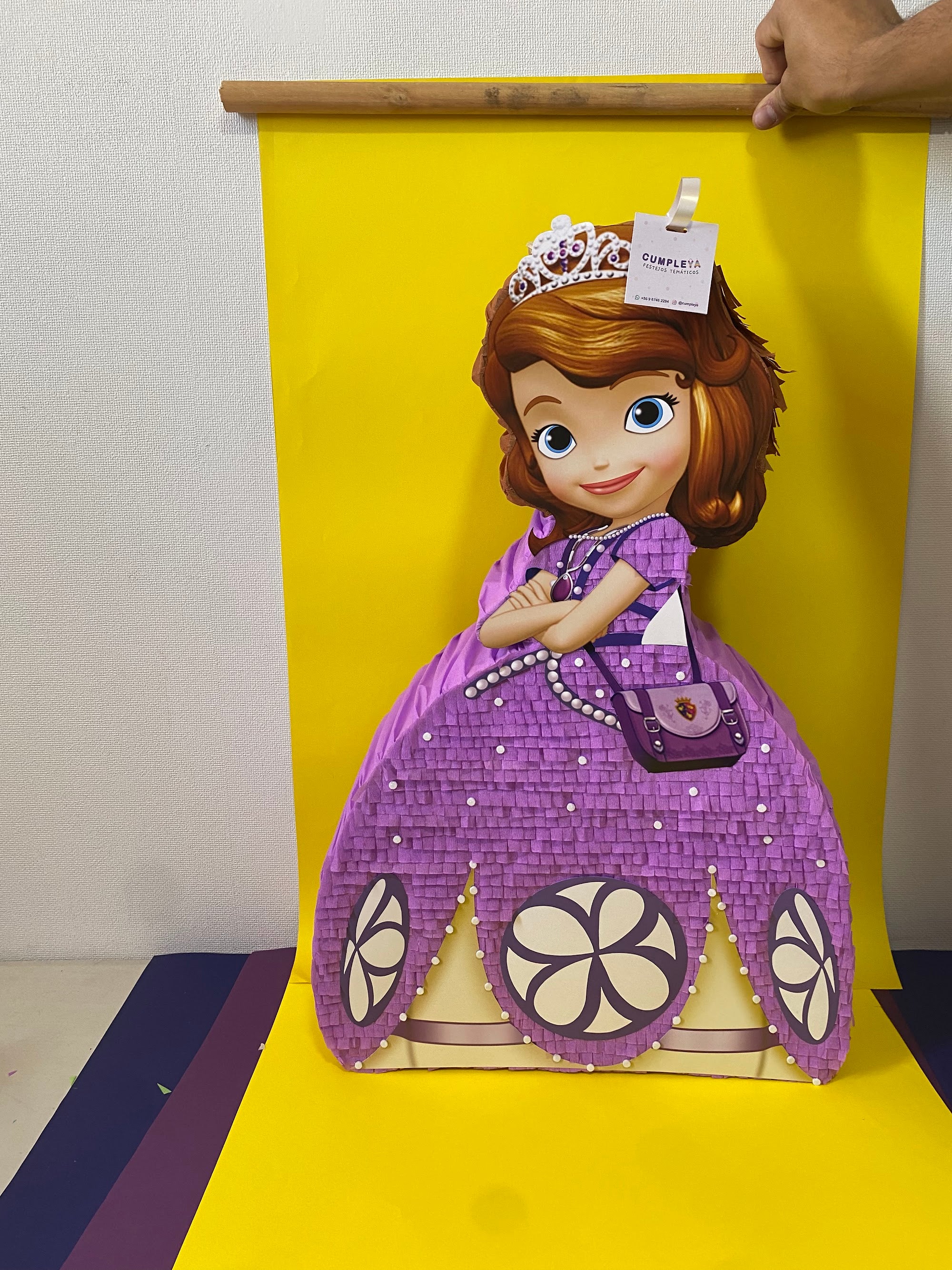 PIÑATA PRINCESA SOFIA 60CM PREMIUM
