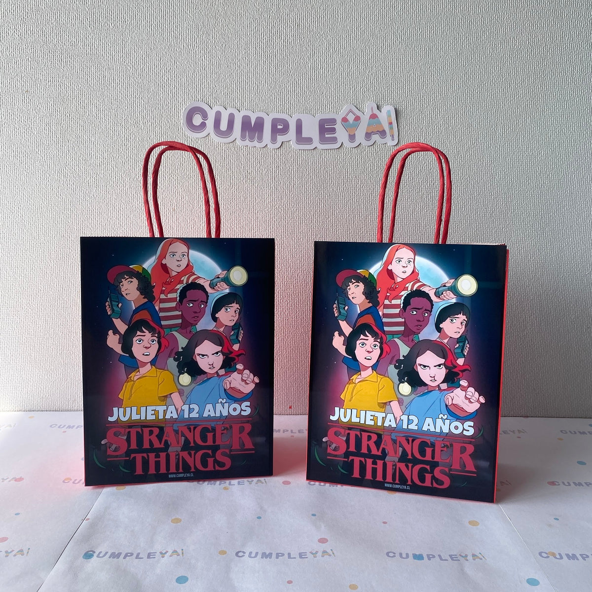 BOLSA SORPRESA 16 × 21 × 8 CM STRANGER THINGS ANIMADA