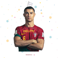PIÑATA 40 CM CRISTIANO PORTUGAL