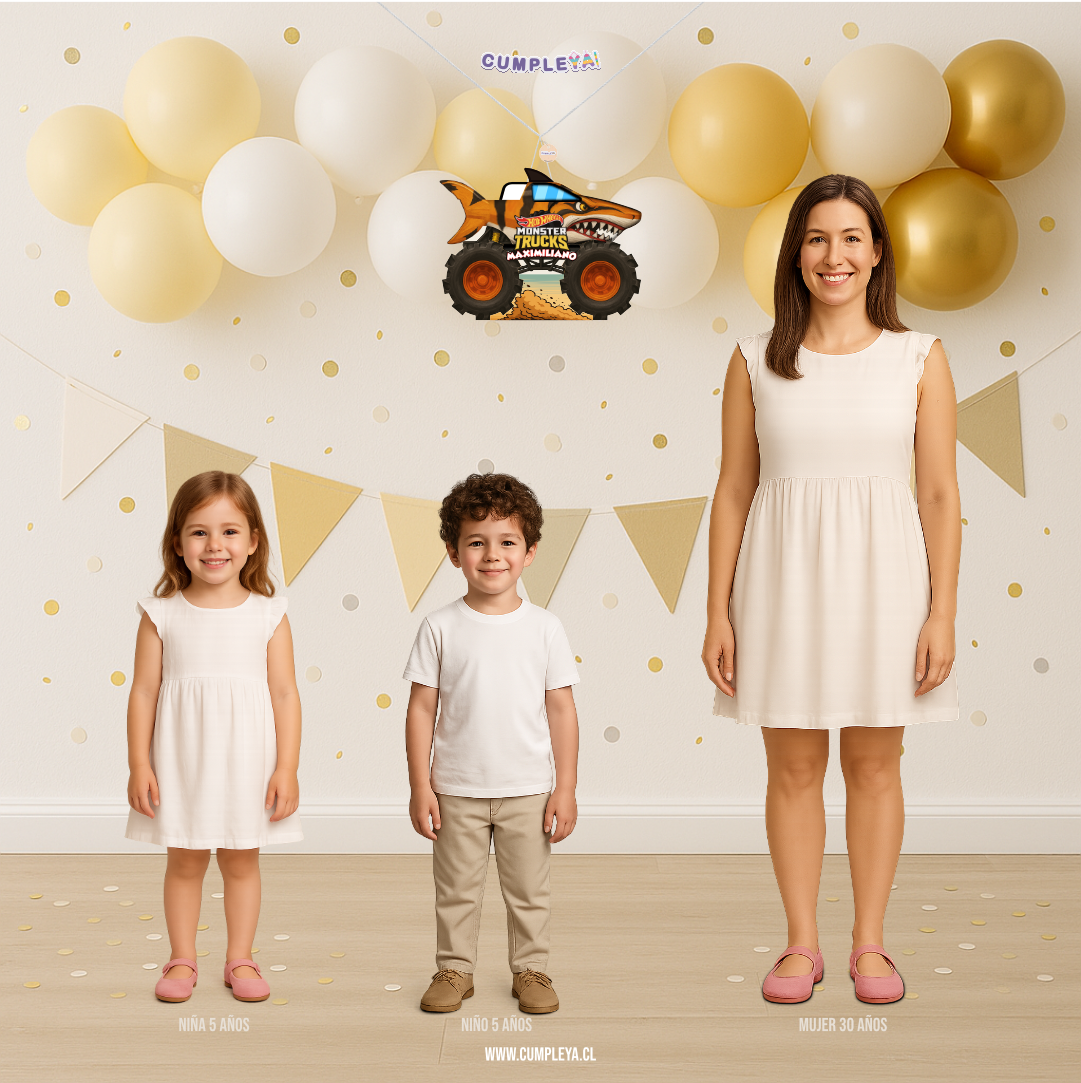 PIÑATA TIBURON TIGRE 40CM EXPRÉS