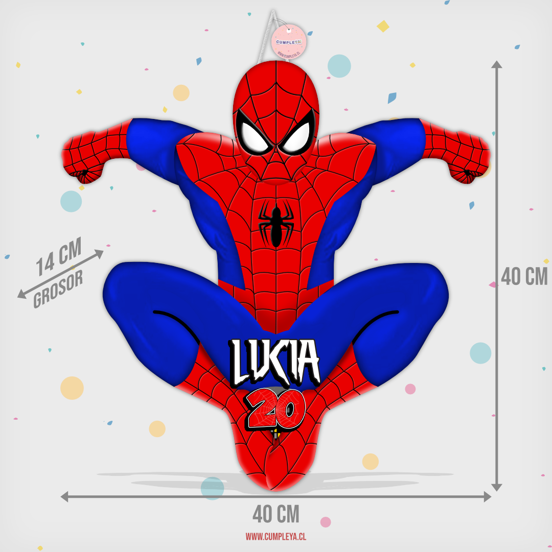 PIÑATA 40 CM SPIDERMAN