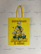 BOLSA SORPRESA 16 × 21 × 8 CM MINIONS