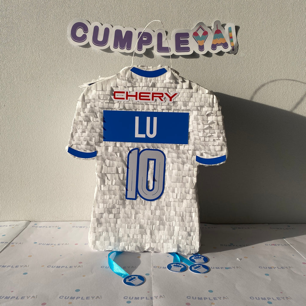 PIÑATA CAMISETA UNIVERSIDAD CATÓLICA 40CM PREMIUM