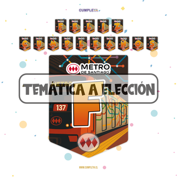 BANDERIN FELIZ CUMPLEAÑOS TEMÁTICA A ELECCIÓN