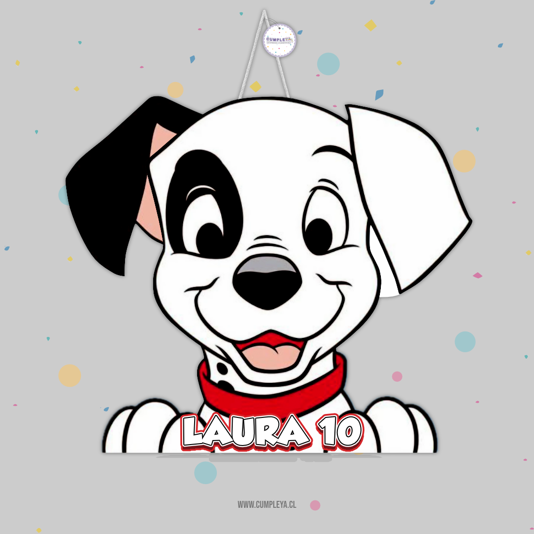 PIÑATA DALMATA 40CM FIGURA EXPRÉS