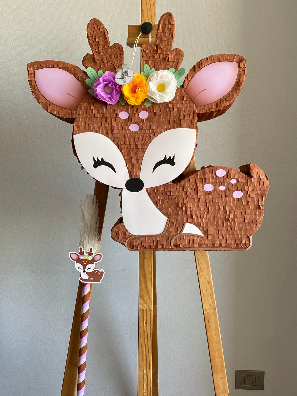 PIÑATA CIERVO 60CM PREMIUM