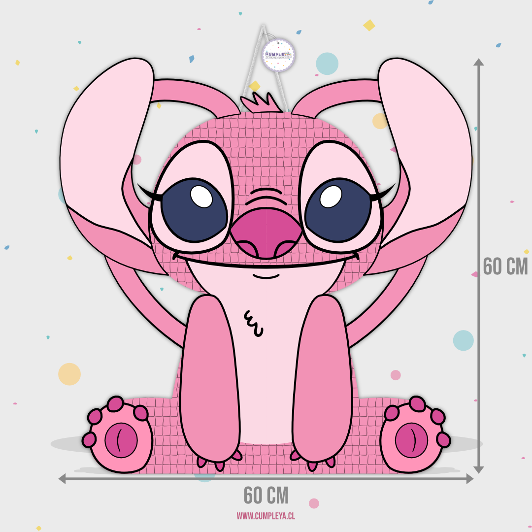 PIÑATA ANGELA 60CM PREMIUM