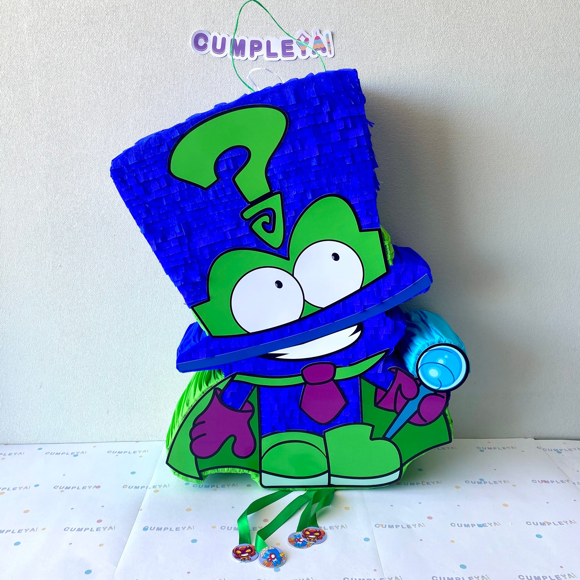 PIÑATA SUPERTHINGS ENIGMA 60CM PREMIUM