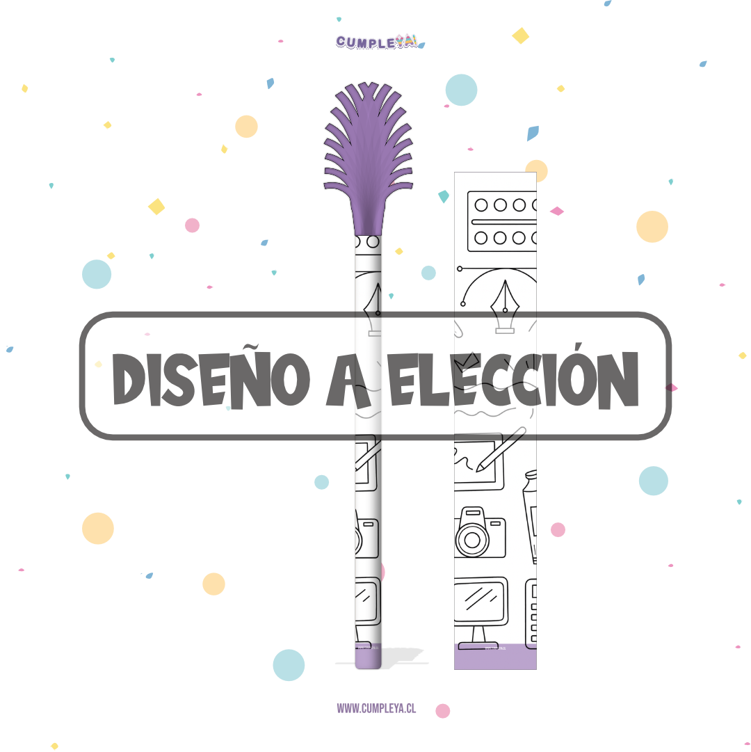 PALO PARA PIÑATA TEMÁTICA A ELECCIÓN