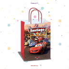 BOLSA SORPRESA 16 × 21 × 8 CM CARS