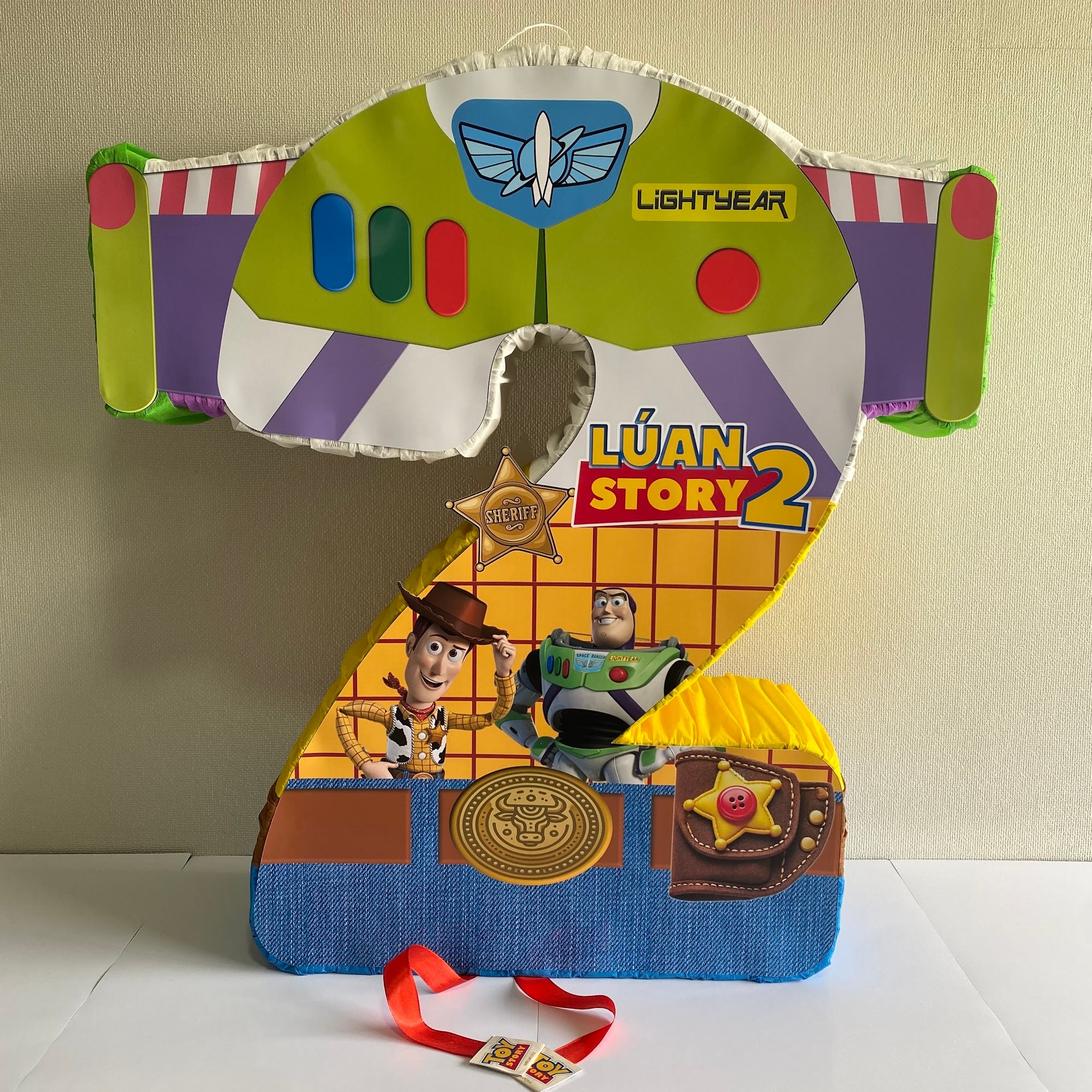 PIÑATA 60 CM XL NUMERO 2 TOY STORY