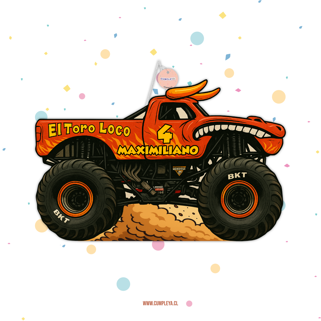 PIÑATA 40 CM TORO LOCO