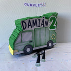 PIÑATA 40 CM CAMION DE BASURA