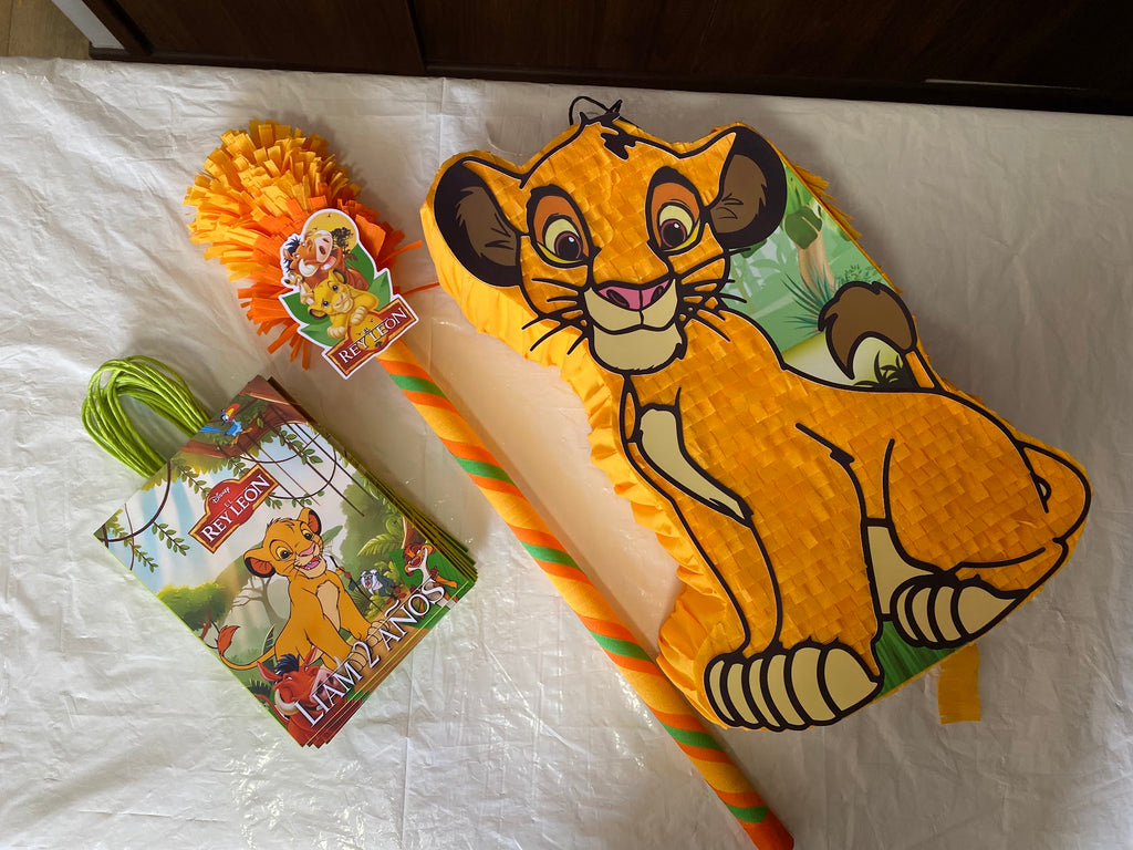 PIÑATA SIMBA DEL REY LEON 40CM PREMIUM