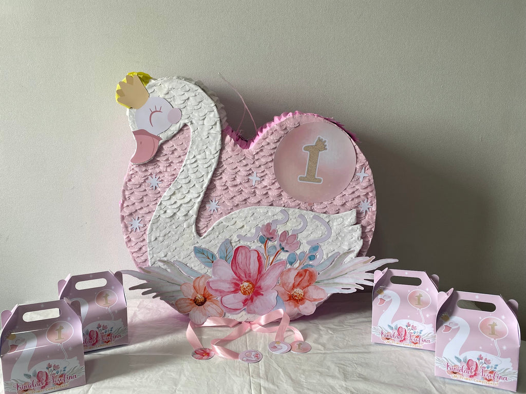 PIÑATA CISNE 60CM PREMIUM