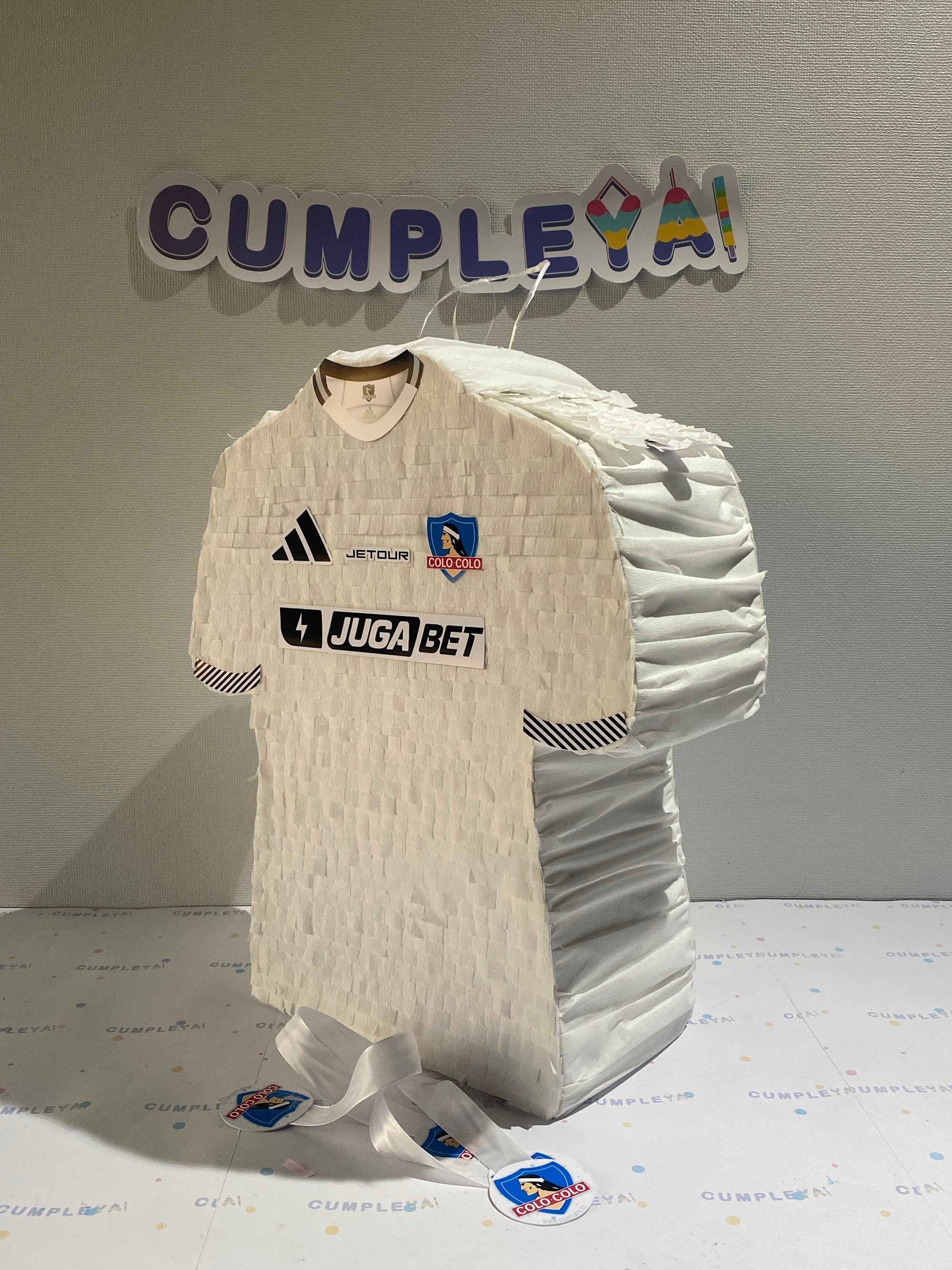 PIÑATA CAMISA COLO COLO 40CM PREMIUM