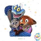 PIÑATA 60 CM NICK Y JUDY
