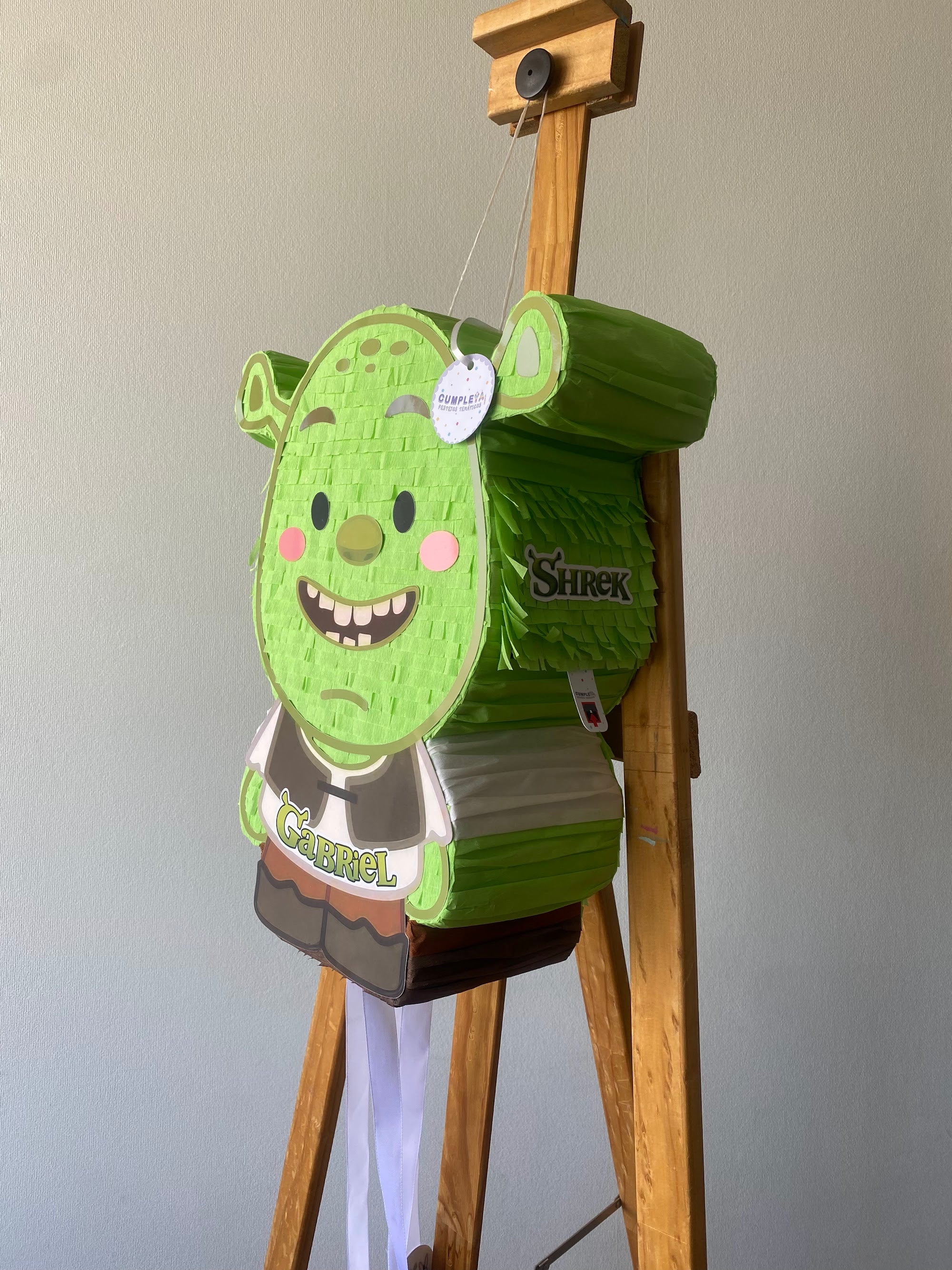 PIÑATA SHREK NIÑO 40CM PREMIUM