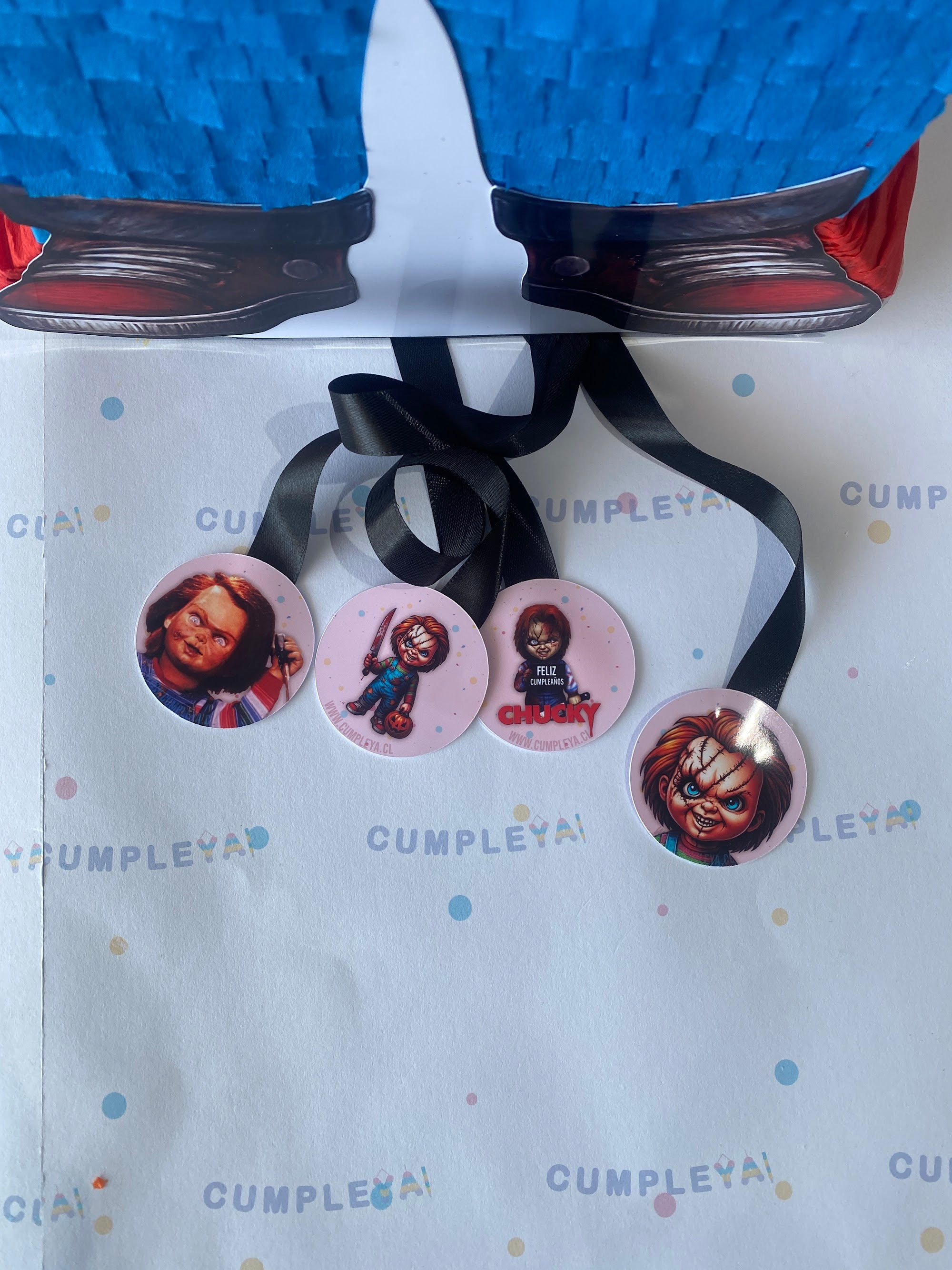 PIÑATA CHUKY 60CM PREMIUM