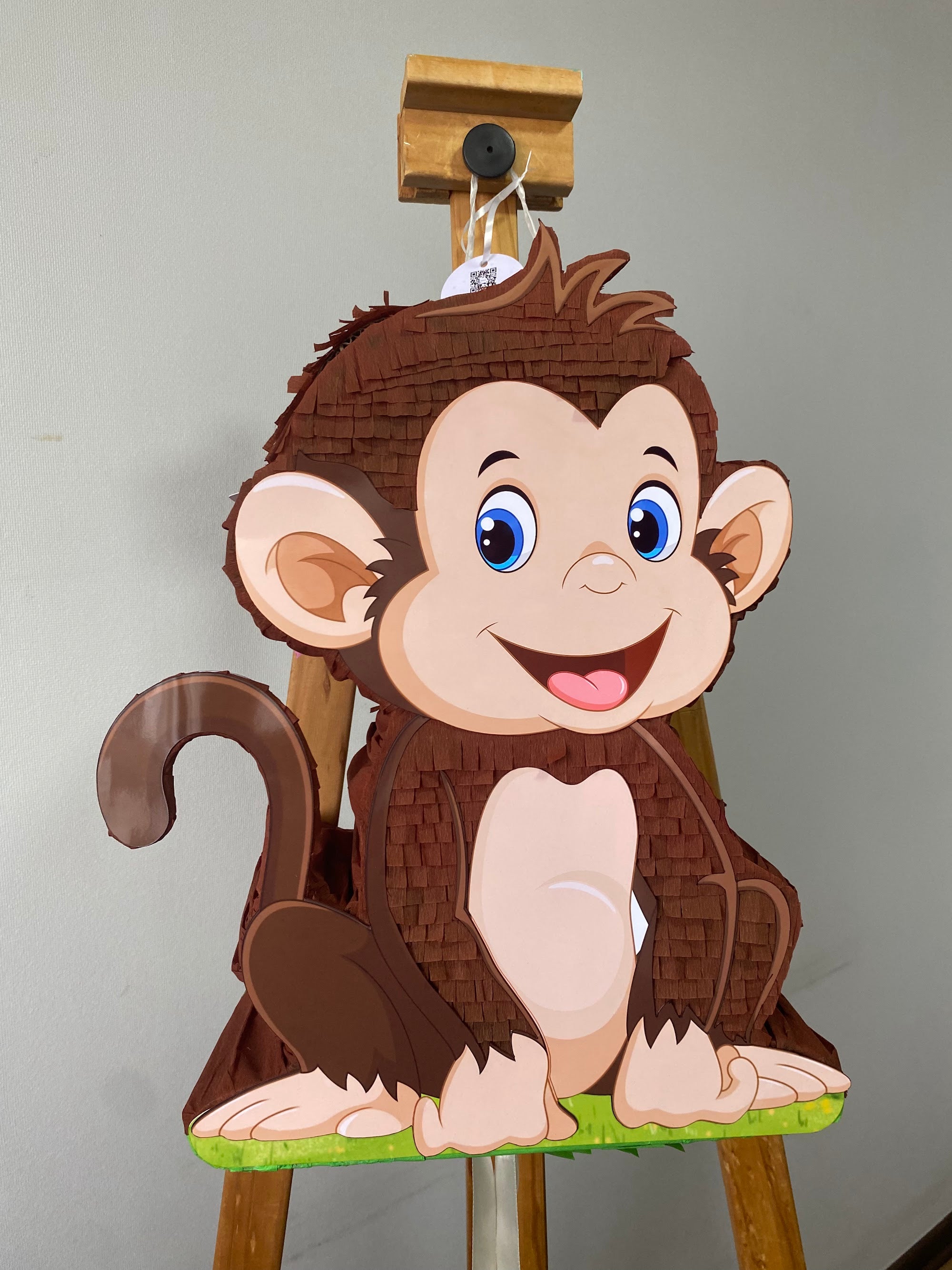 PIÑATA MONITO 40CM PREMIUM