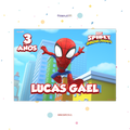 INDIVIDUALES DE PAPEL 12U SPIDEY