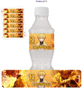 STICKER PARA BOTELLA 12 U ZENITSU AGATSUMA
