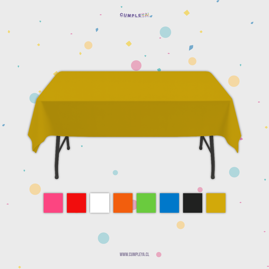 MANTEL COLORES 120X180CM