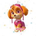 PIÑATA 40 CM SKYE PAW PATROL