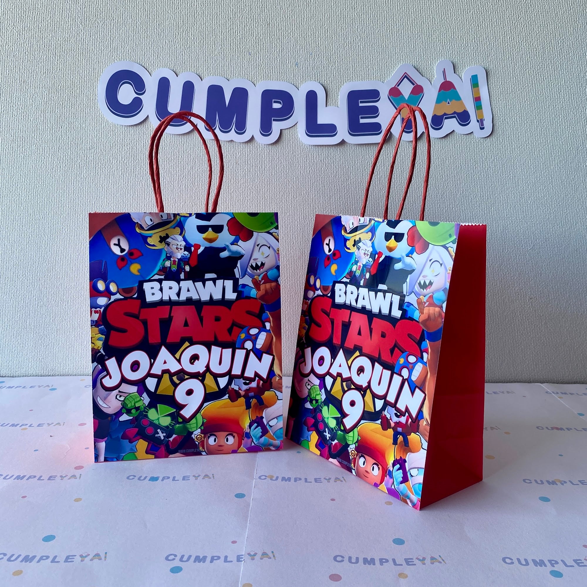 BOLSA SORPRESA 16 × 21 × 8 CM BRAWL STARS