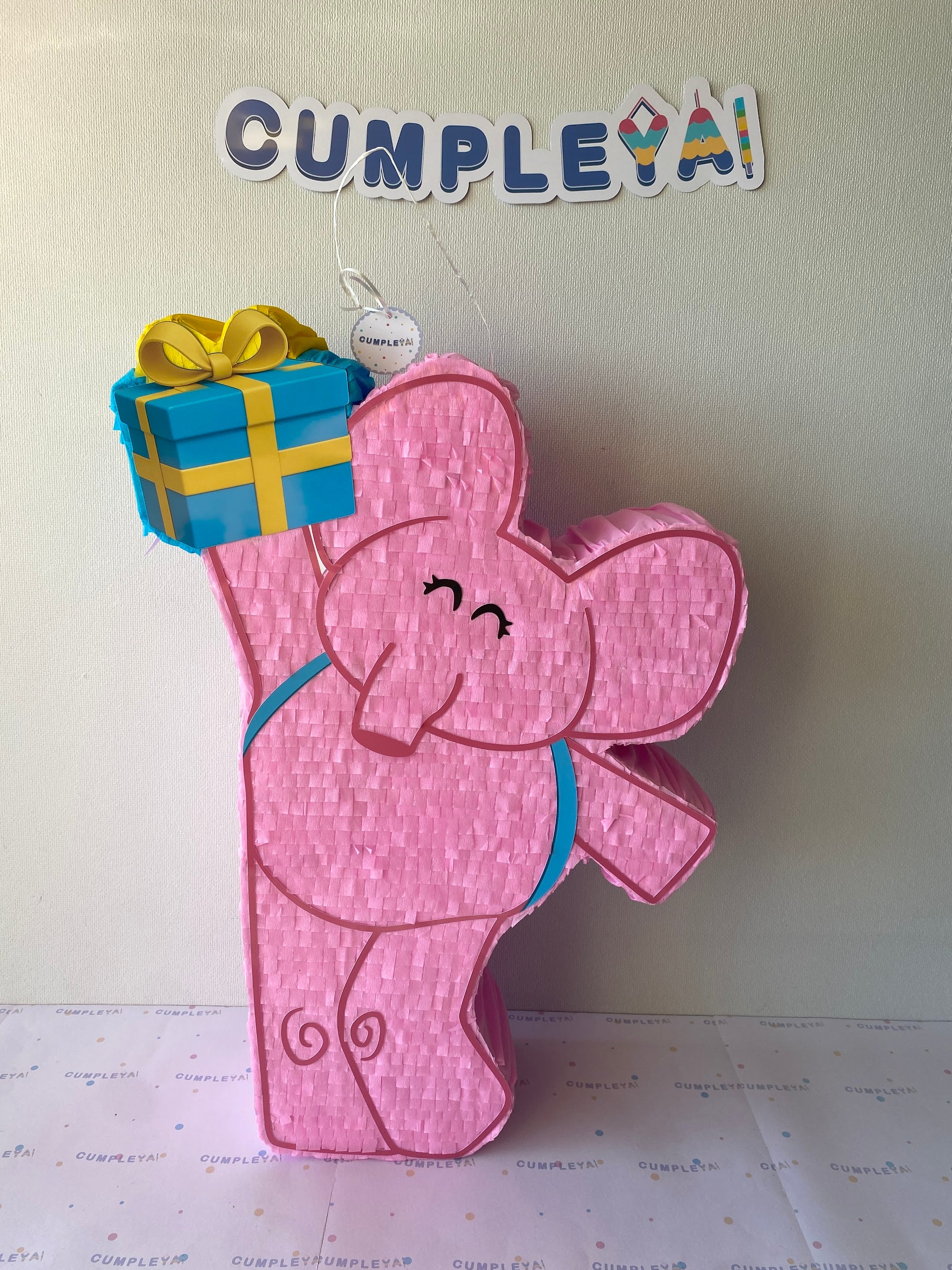 PIÑATA ELLI LA ELEFANTE 60CM PREMIUM