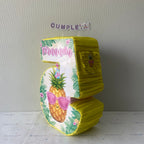 PIÑATA 40 CM NUMERO 5 PIÑA