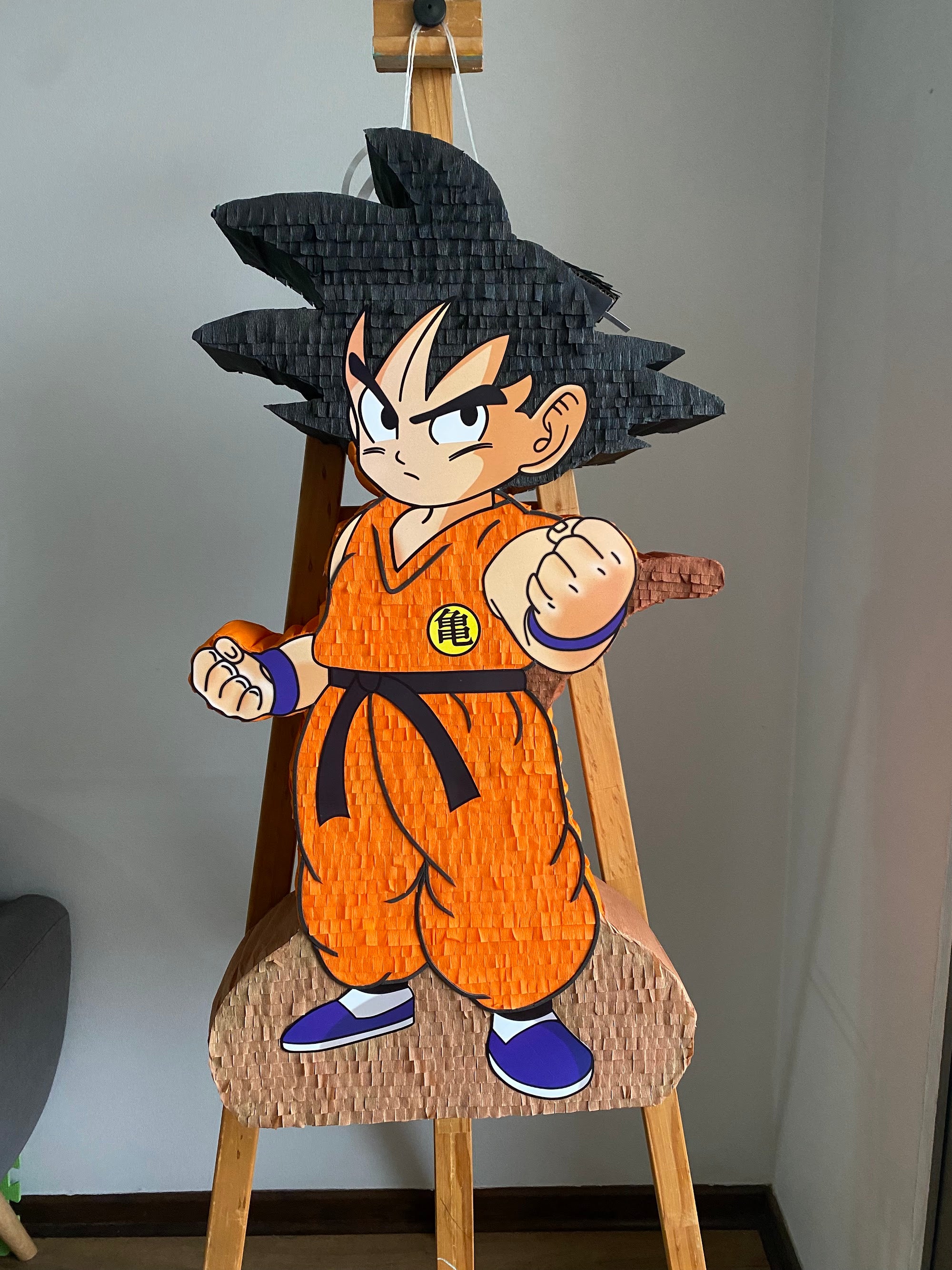 PIÑATA SON GOKÚ NIÑO DRAGON BALL 60CM PREMIUM