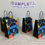 BOLSA SORPRESA 16 × 21 × 8 CM NEON